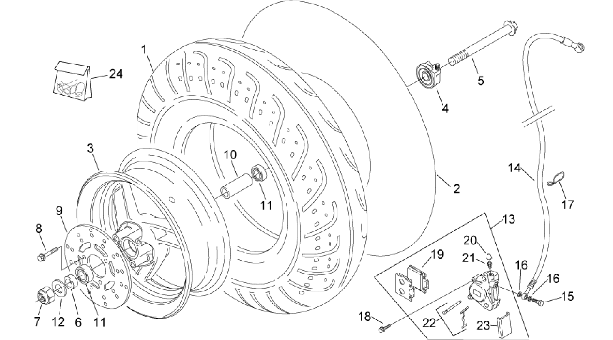 Front wheel