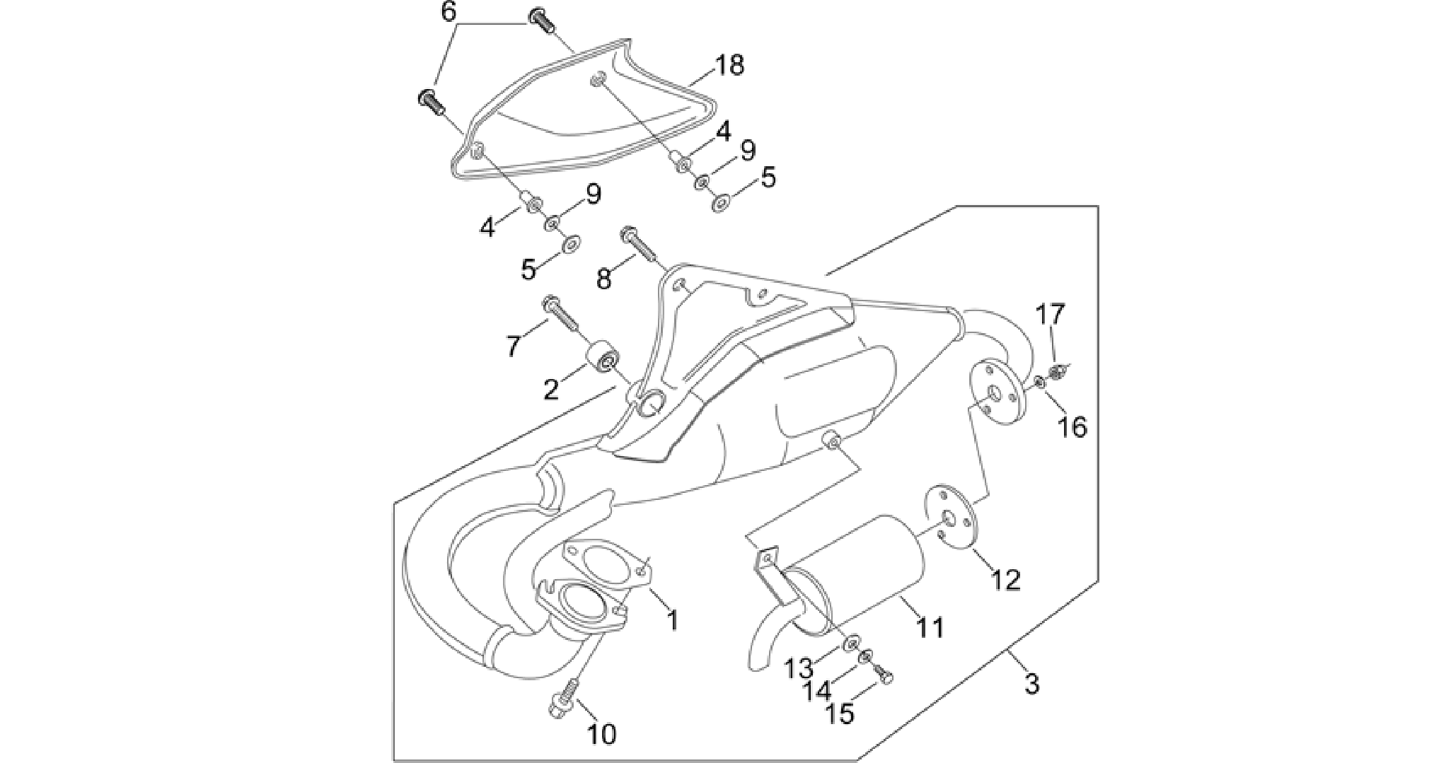 Normal exhaust unit