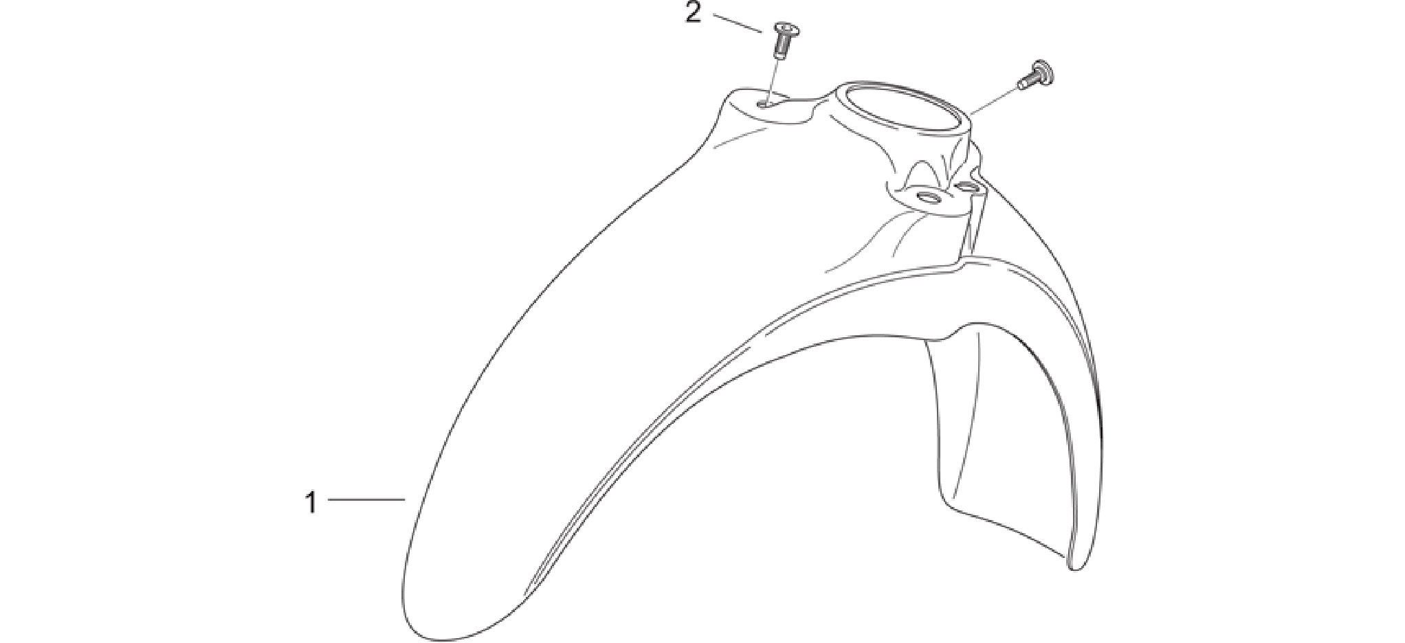 Front body VI - Front mudguard