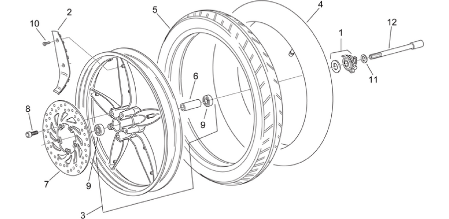 Front wheel