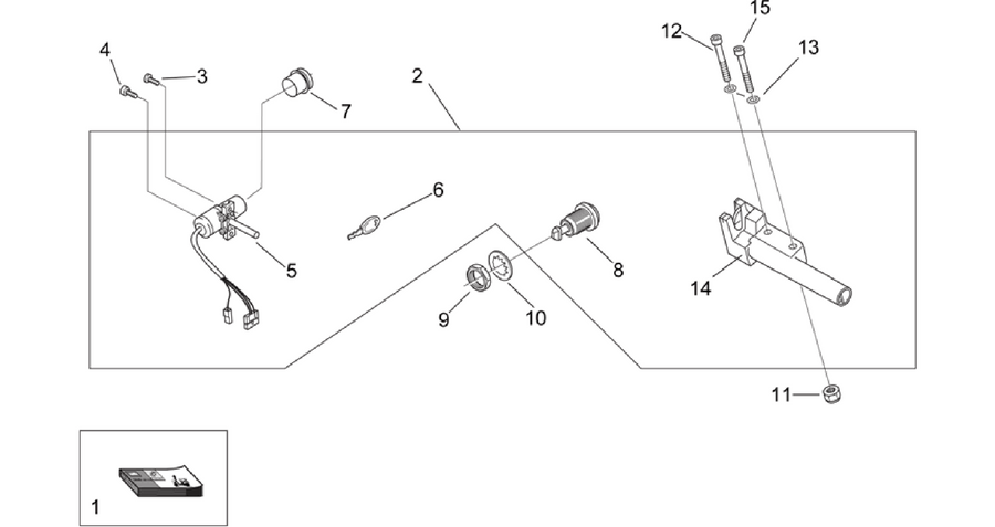 Op.'s handbook - Lock hardware kit
