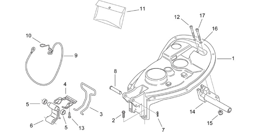 Rear body II - Seat.comp.