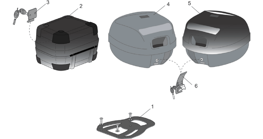 Acc. - Top/cases, side cases
