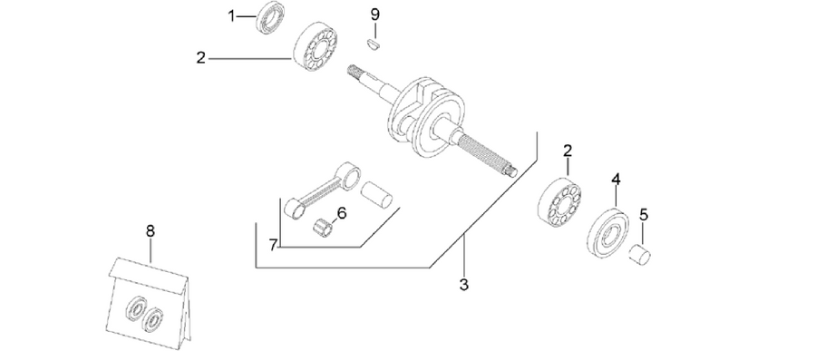 Connecting rod group