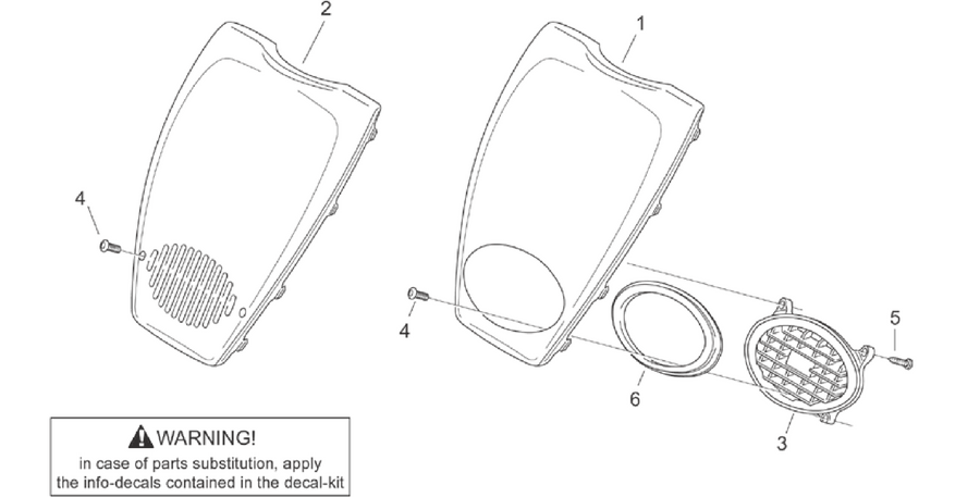 Front body III - Front cover