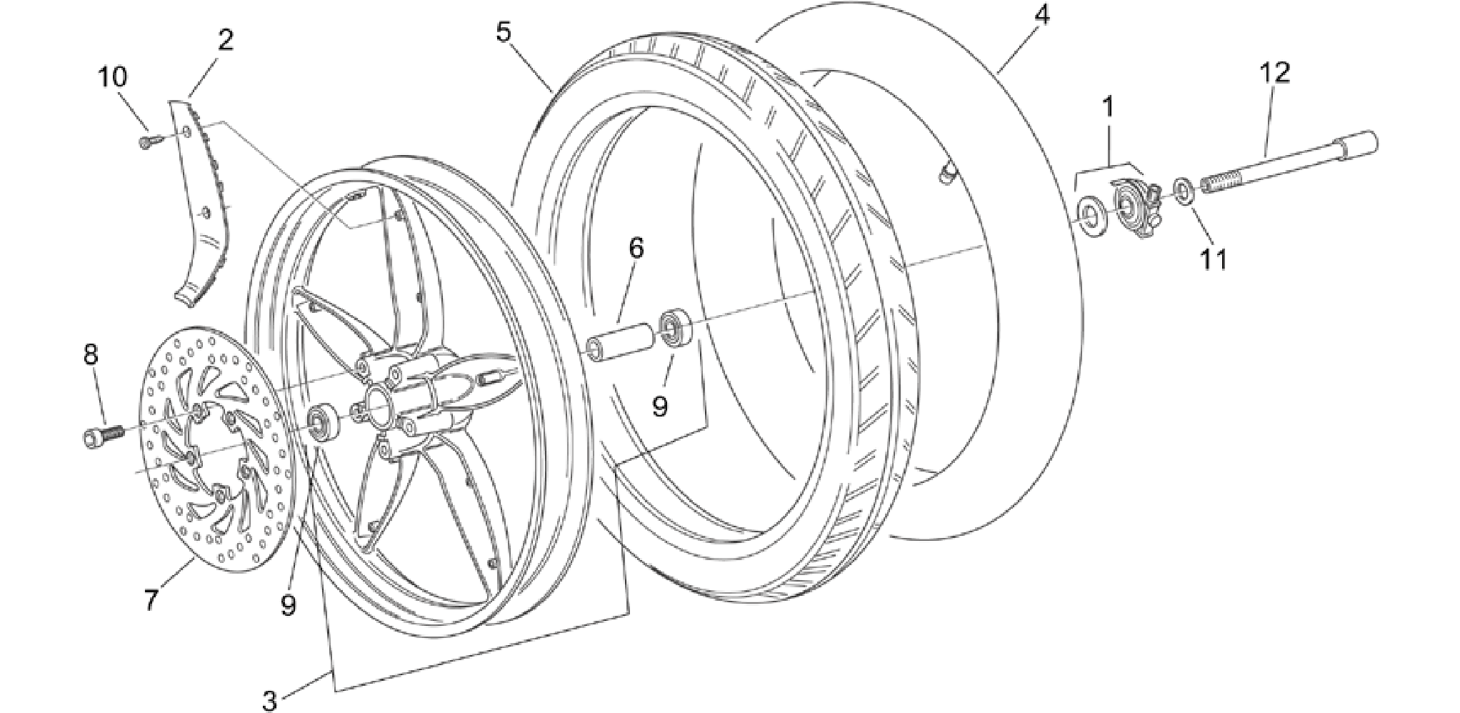 Front wheel