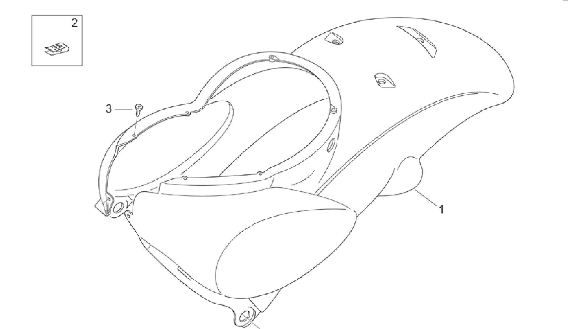 Rear body I - Rear fairing