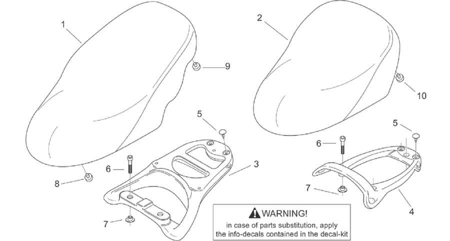 Seat - Carrier