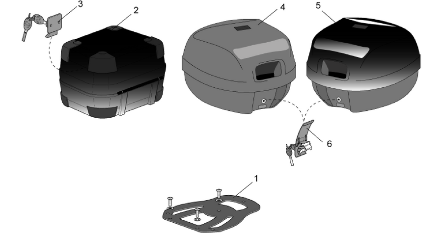 Acc. - Top/cases, side cases