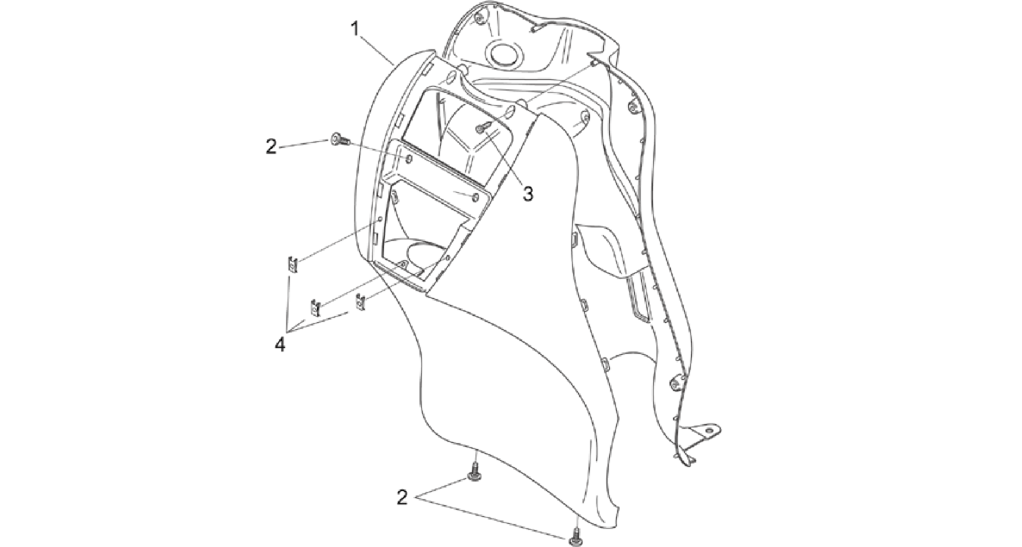 Front body IV - Front fairing