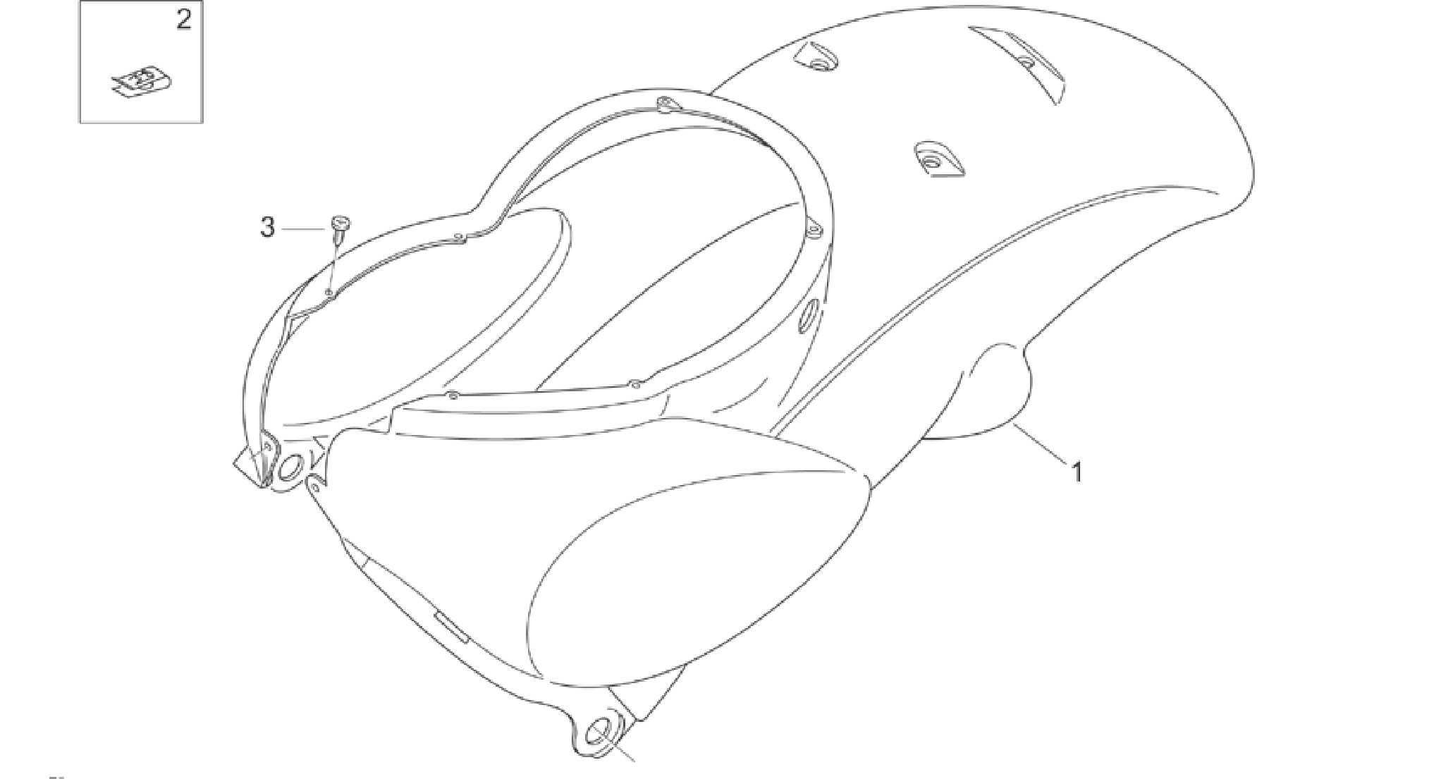 Rear body I - Rear fairing