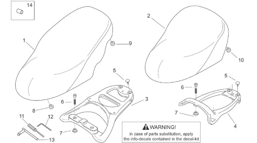 Seat - Carrier