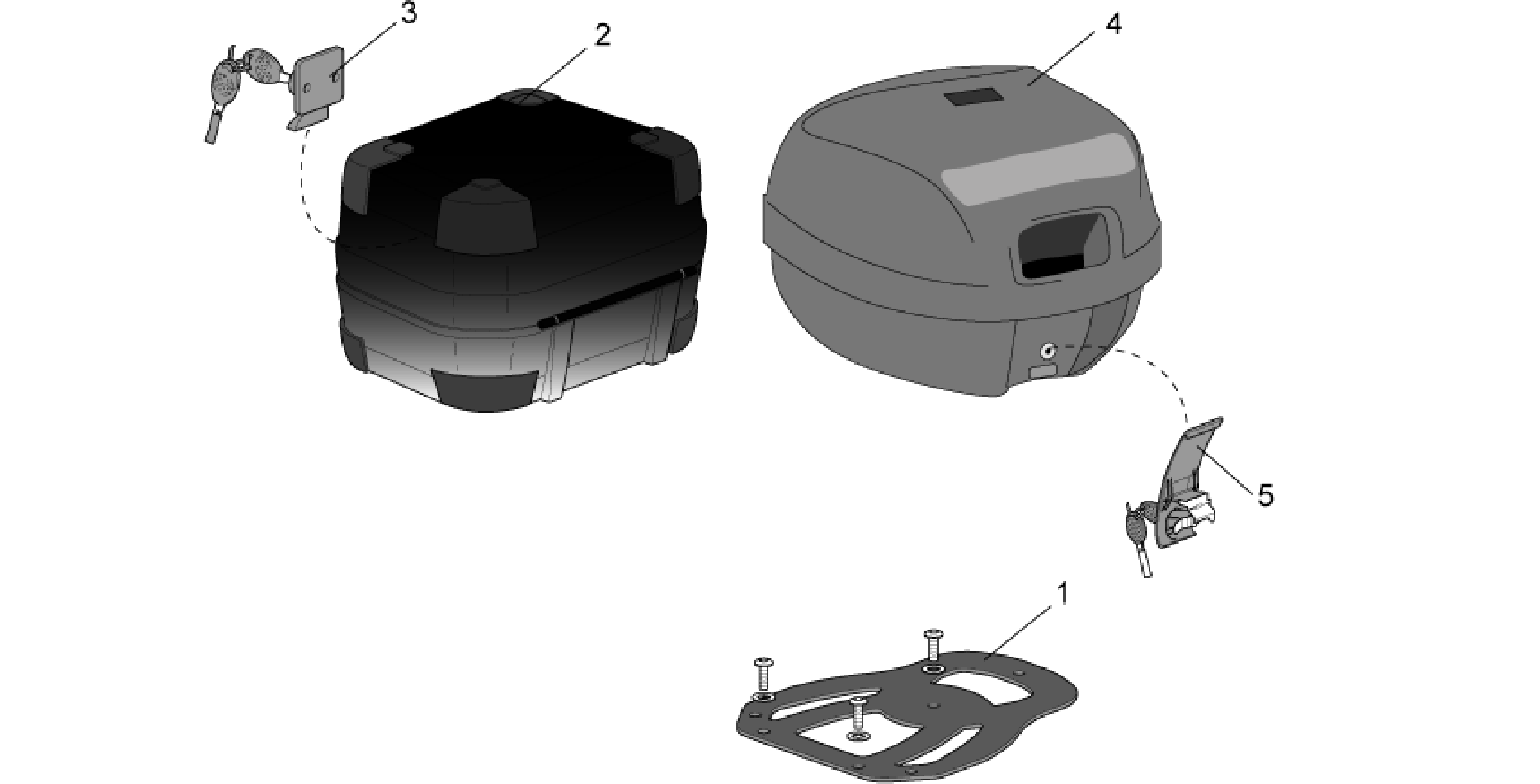Acc. - Top/cases, side cases