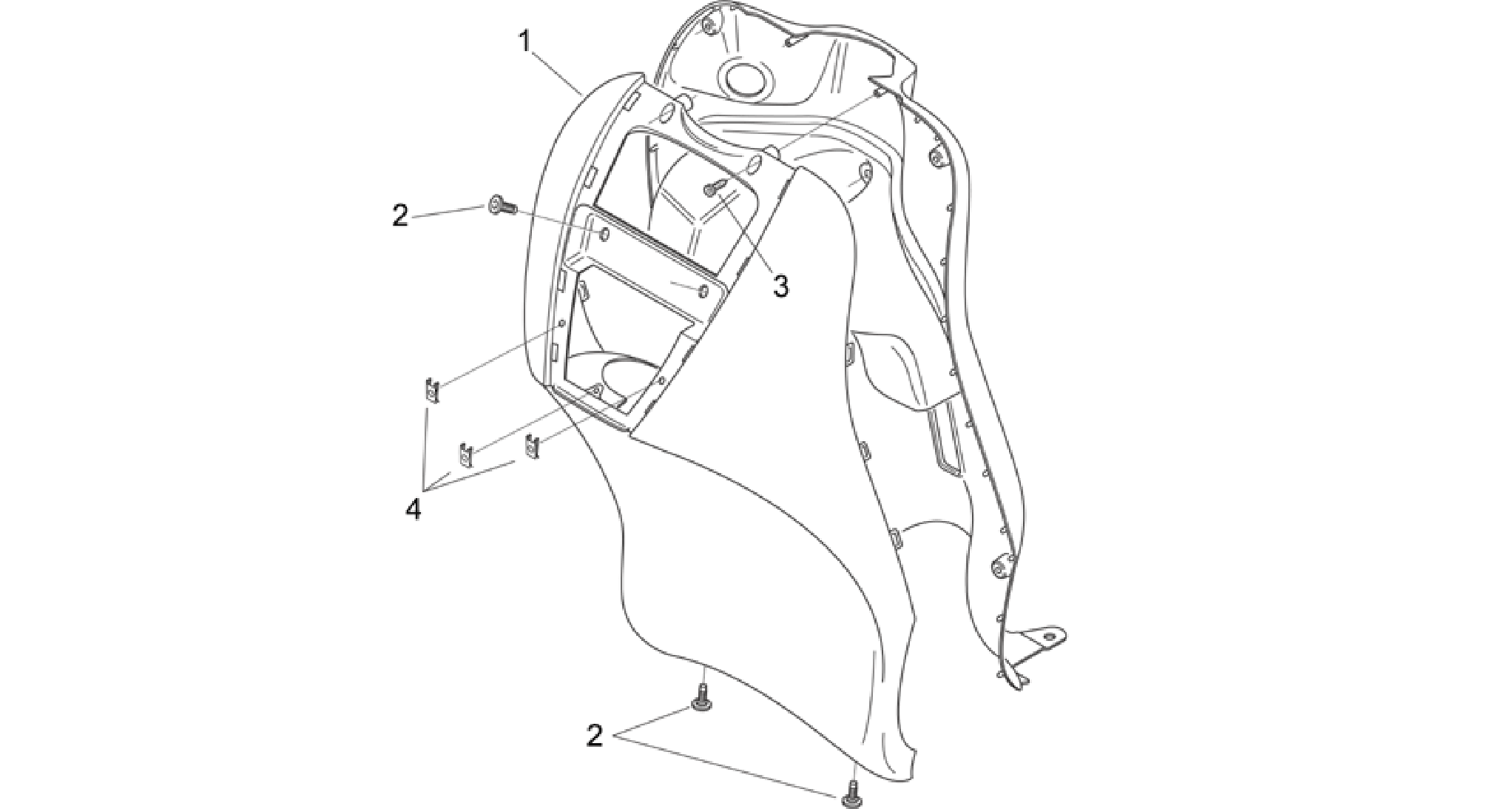 Front body IV - Front fairing
