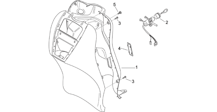 Front body V - Internal shield