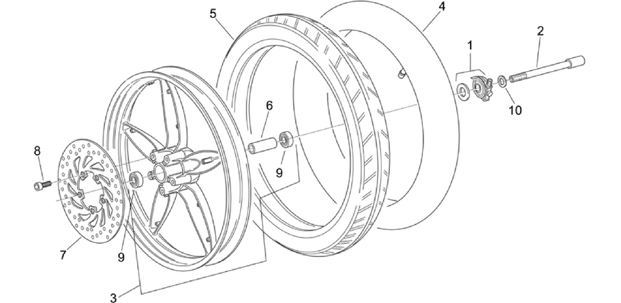 Front wheel