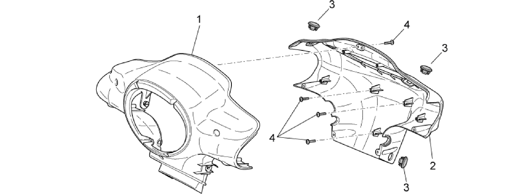 Front body I - Headlight support