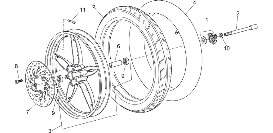 Front wheel