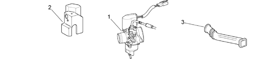 Carburettor cpl.