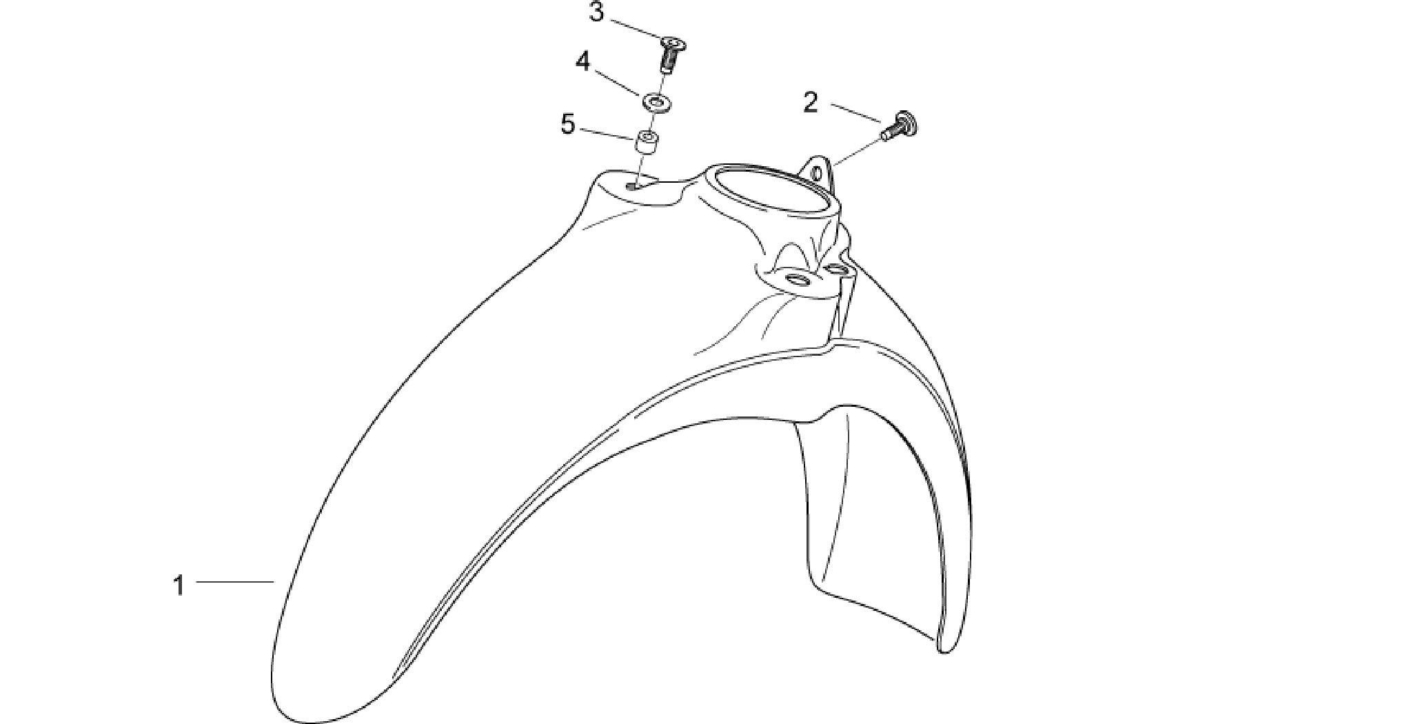 Front body VI - Front mudguard