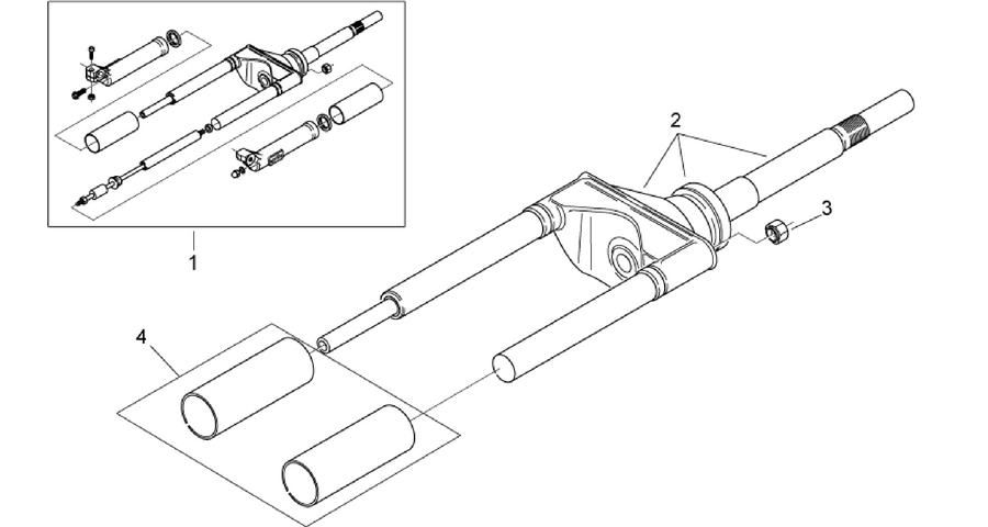 Front fork I