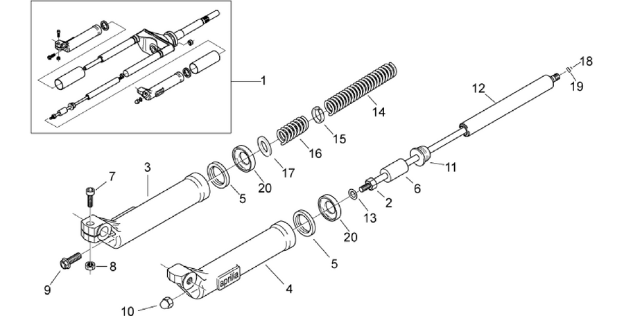 Front fork II