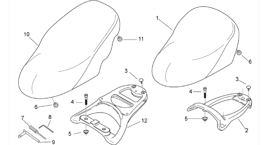 Seat - Carrier