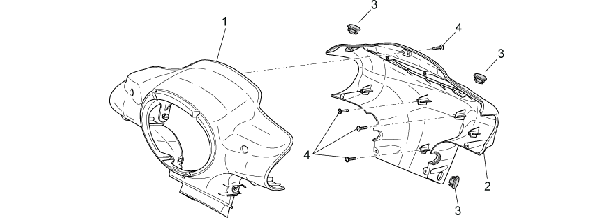 Front body I - Headlight support