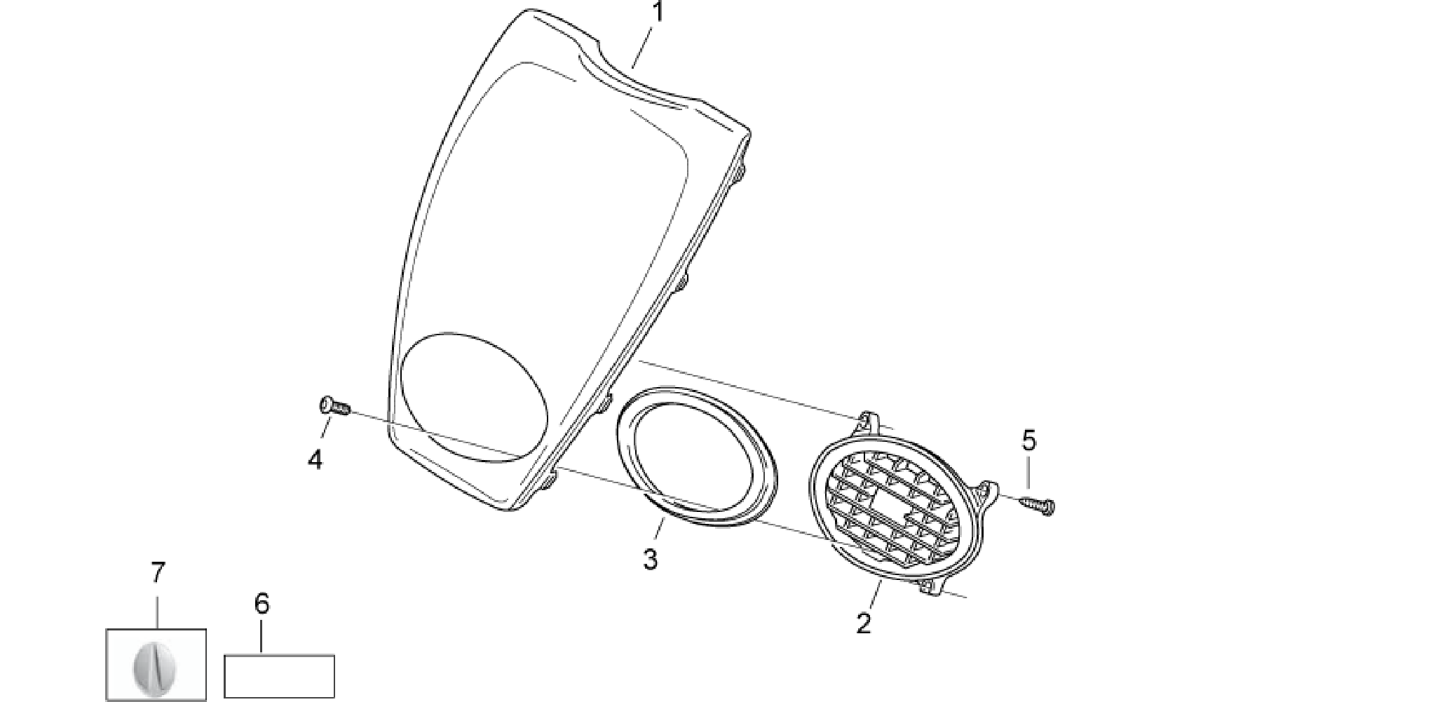 Front body III - Front cover