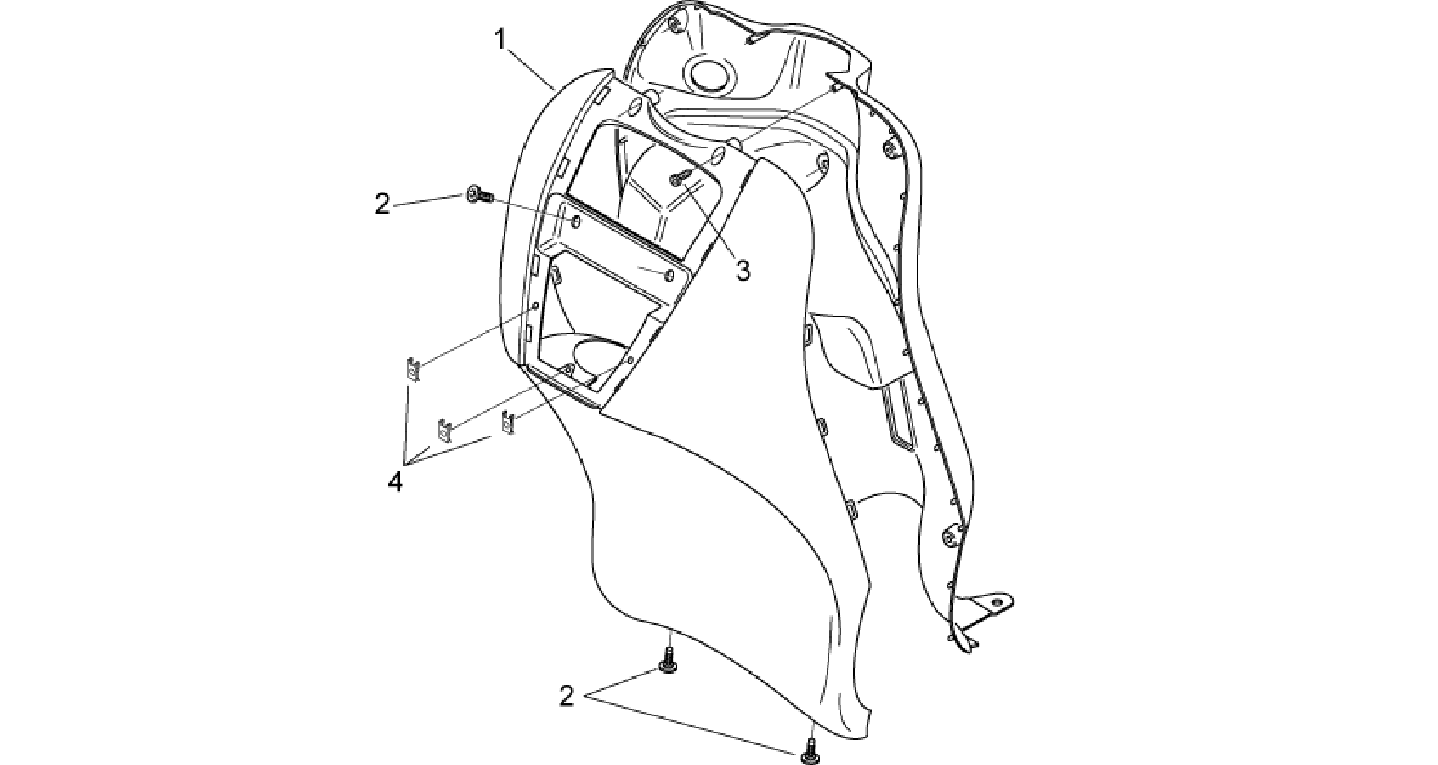 Front body IV - Front fairing
