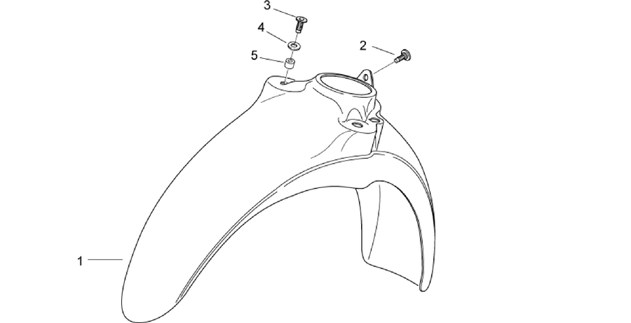 Front body VI - Front mudguard