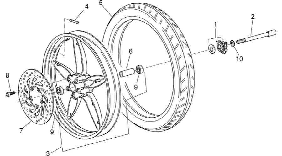 Front wheel