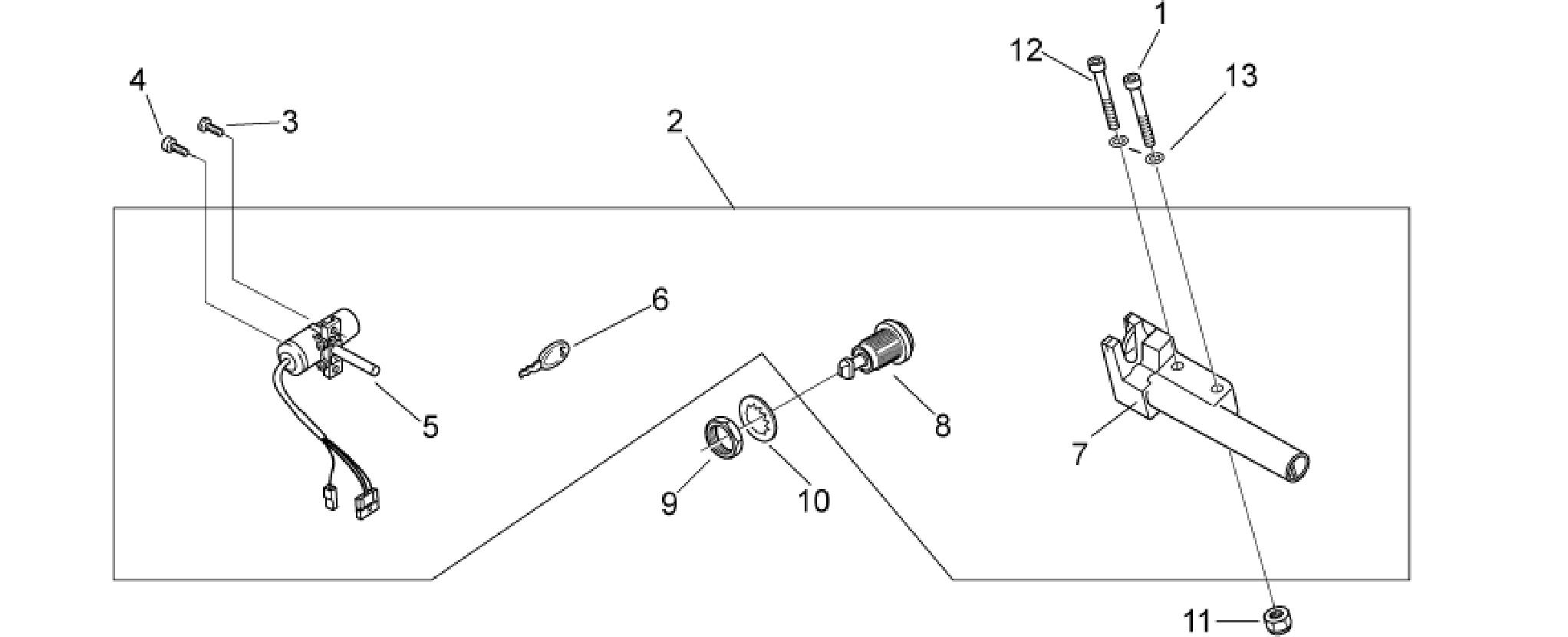 Lock hardware kit - Decals