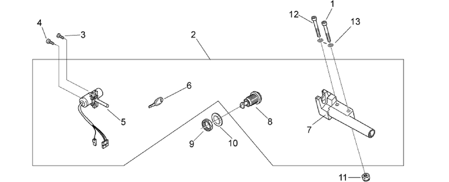 Lock hardware kit - Decals