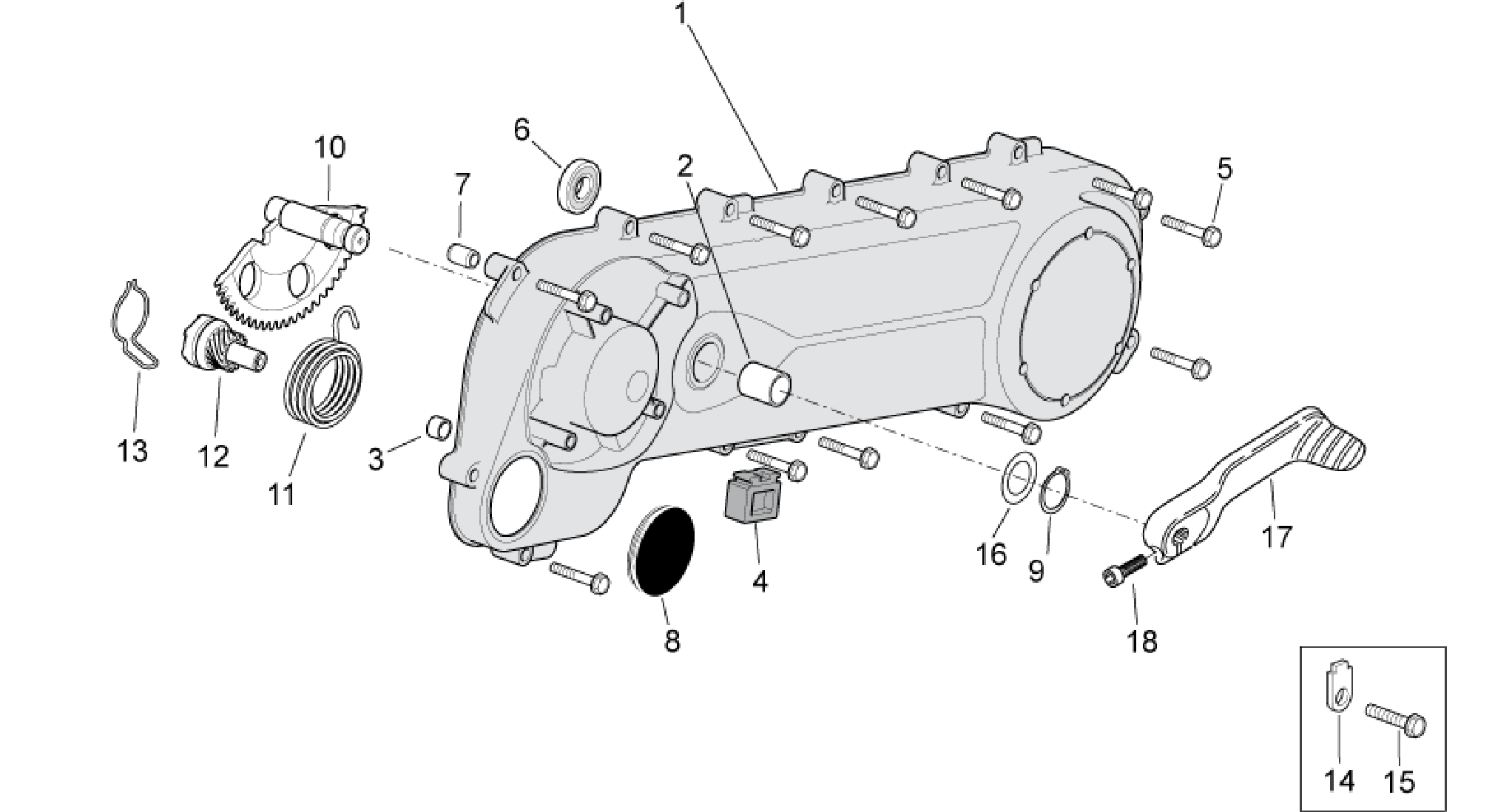 Transmission cover