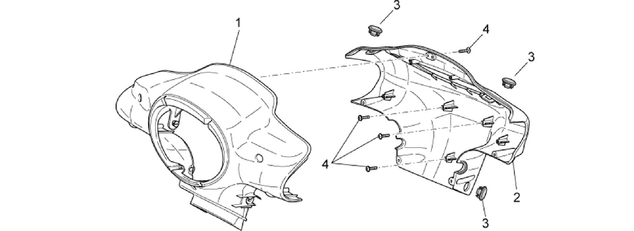 Front body I - Headlight support