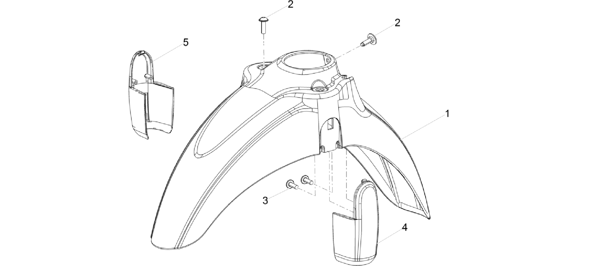 Front body VI - Front mudguard