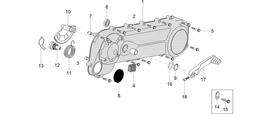 Clutch cover