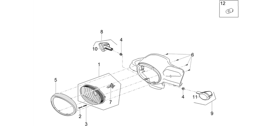 Front headlamps