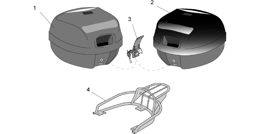 Acc. - Top/cases, side cases