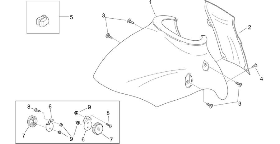 Front body V
