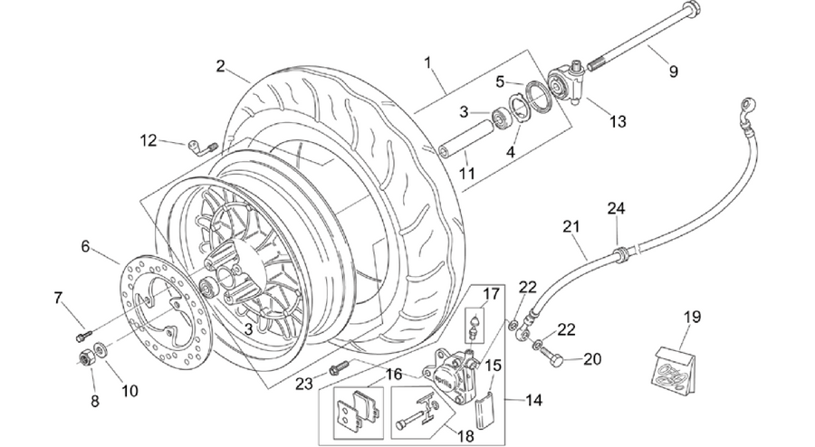 Front wheel