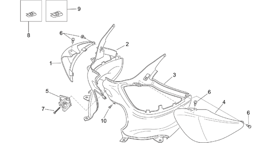 Rear body I