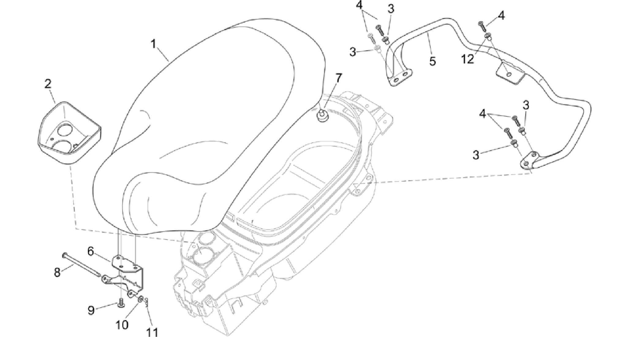 Saddle - Handle