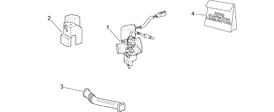 Carburettor cpl.