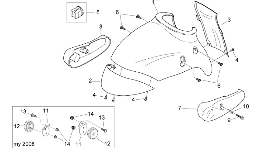 Front body III