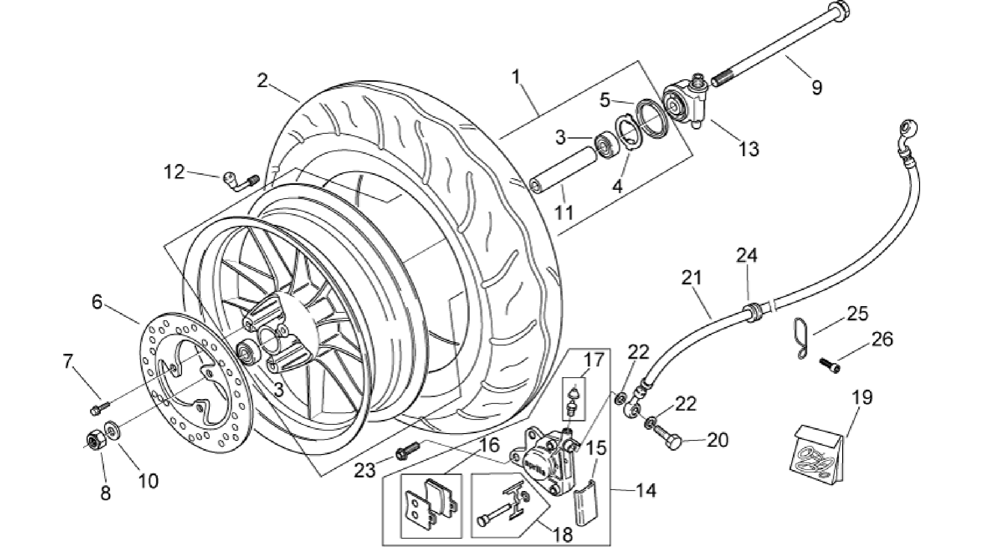 Front wheel