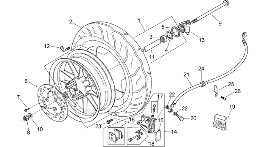 Front wheel