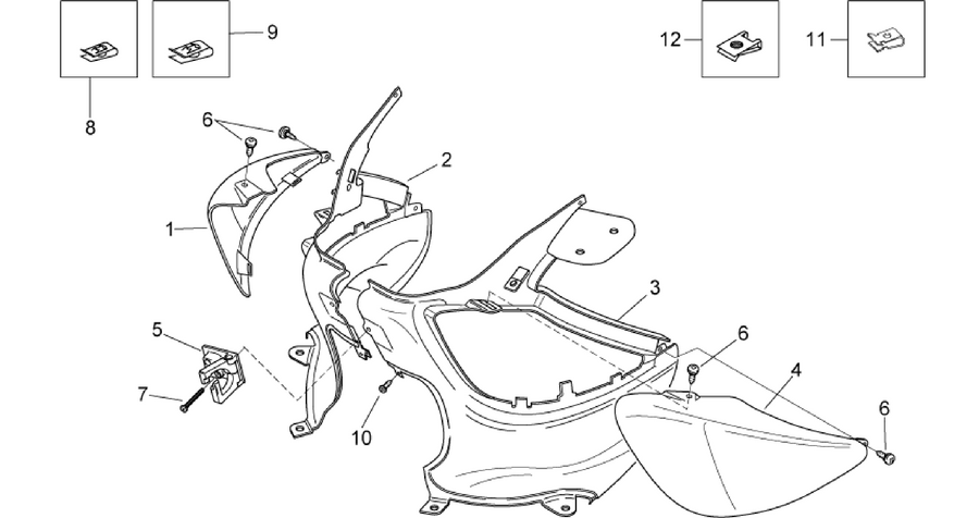 Rear body I