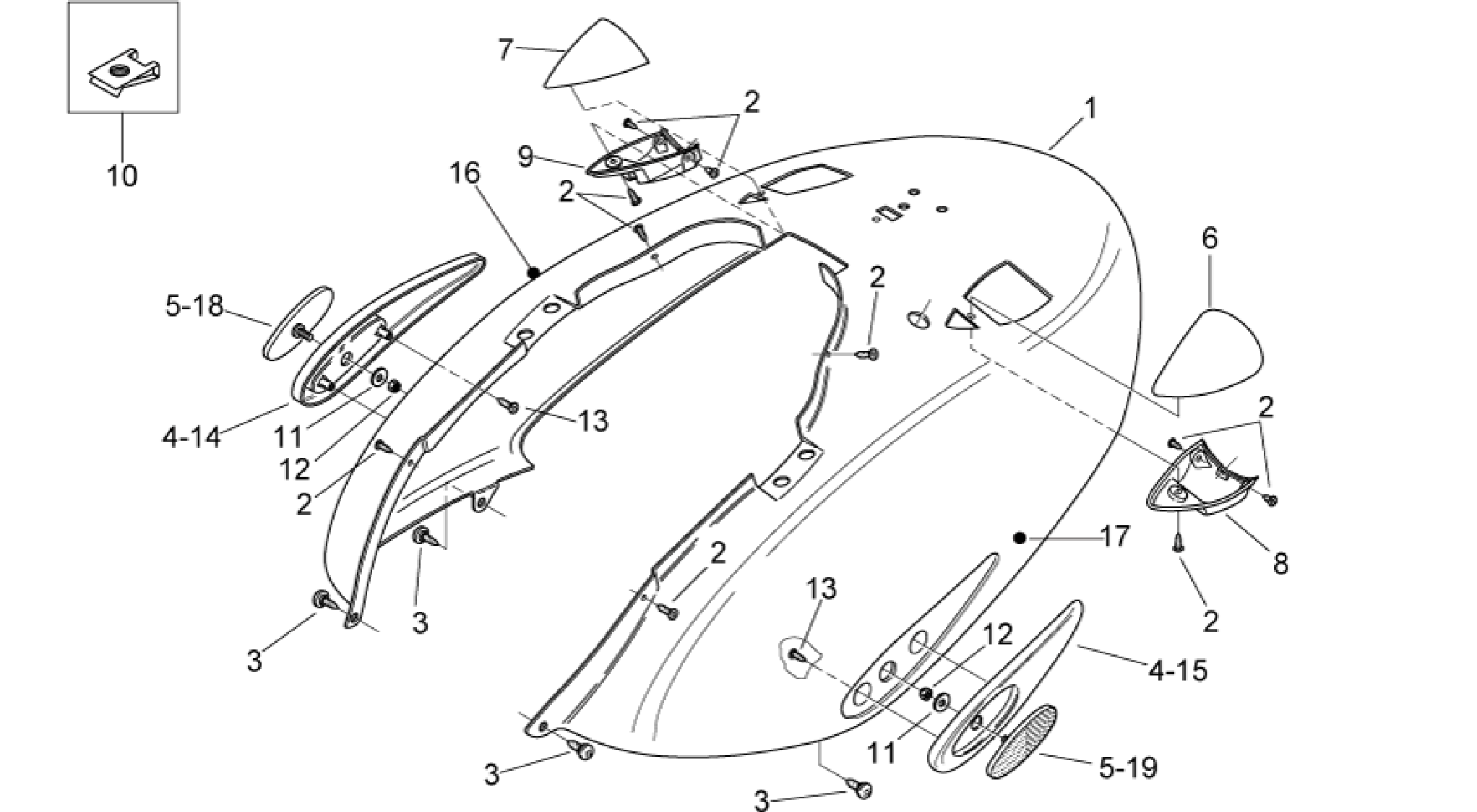 Rear body II